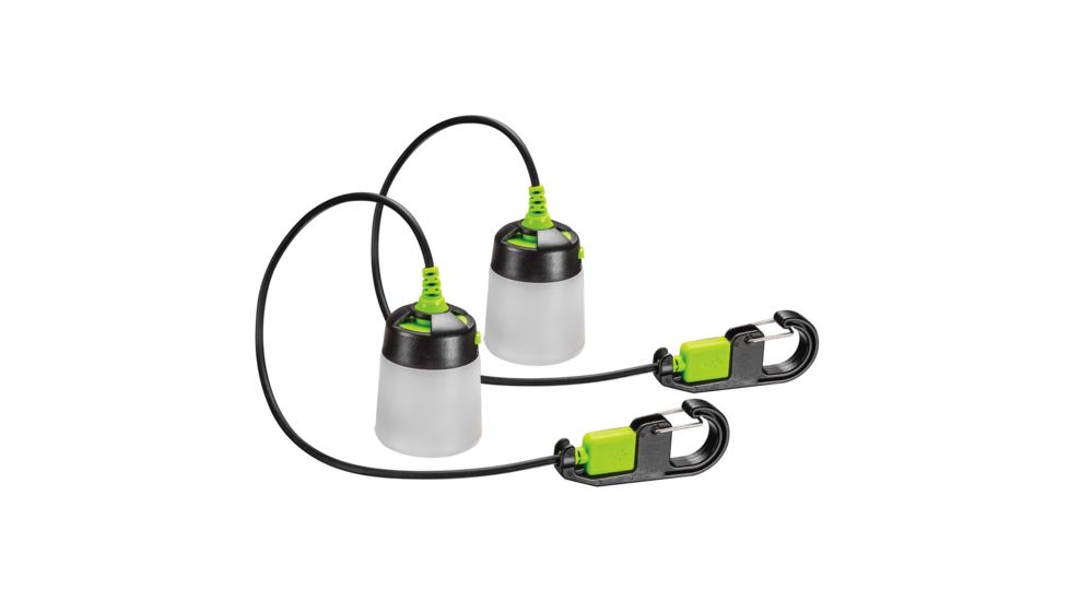 Kilimanjaro Gear The Lumavine Rechargeable Mini LED Lantern, Lithium ION, 11-40 Lumen, Green, 910271E