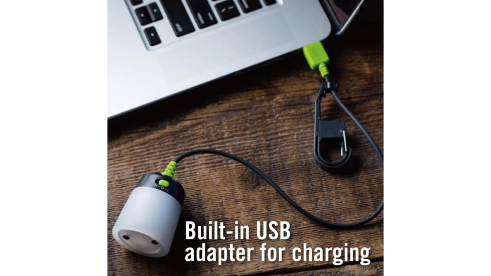 Kilimanjaro Gear The Lumavine Rechargeable Mini LED Lantern, Lithium ION, 11-40 Lumen, Green, 910271E