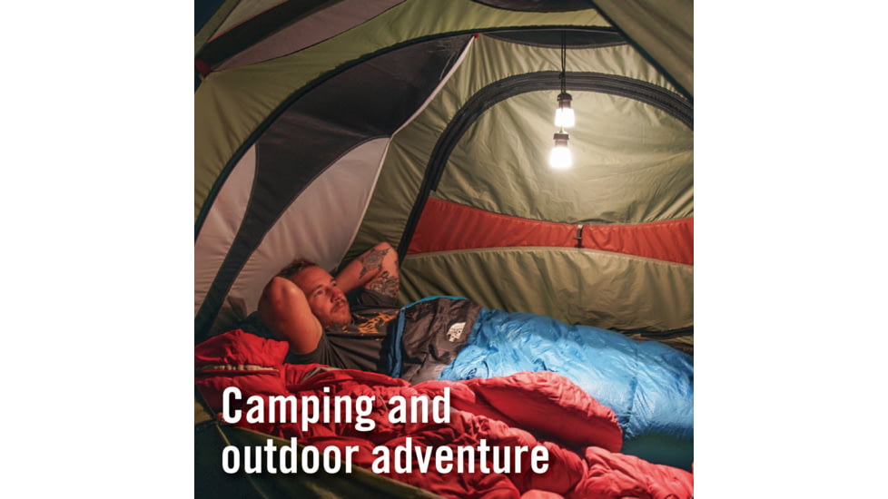 Kilimanjaro Gear The Lumavine Rechargeable Mini LED Lantern, Lithium ION, 11-40 Lumen, Green, 910271E