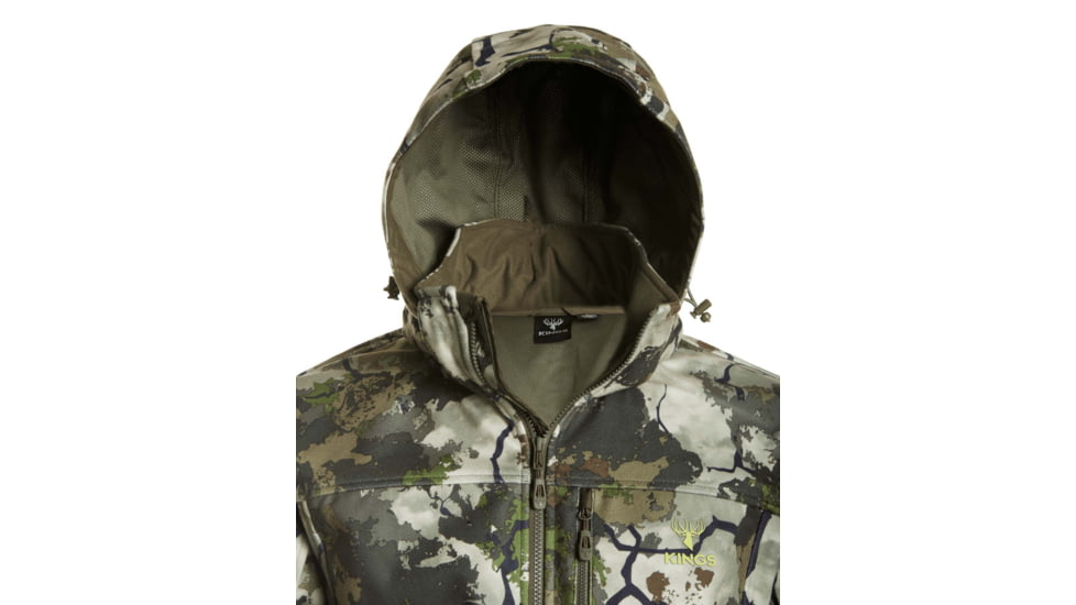 King's Camo Hunter Wind-Defender Pro Fleece Jacket - Men's, KC Ultra, Small, KCM1650-KCU-R-S