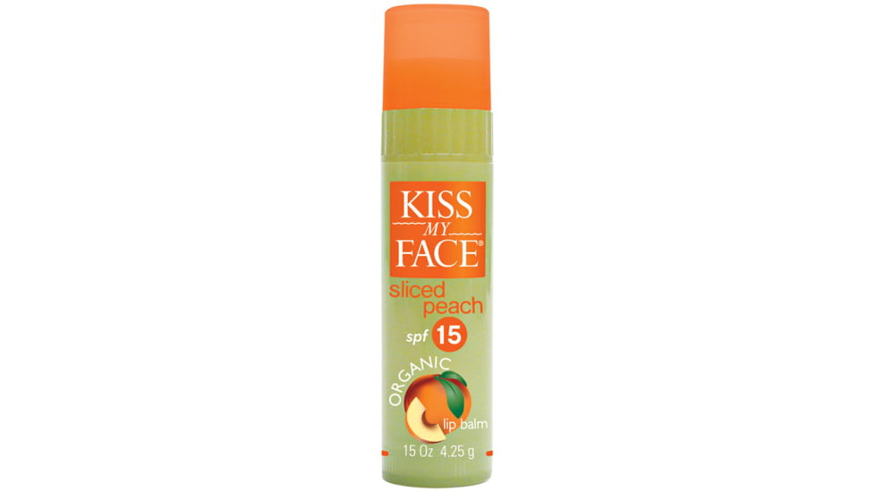 Kiss My Face Sliced Peach Spf15 Lip Balm 1500150