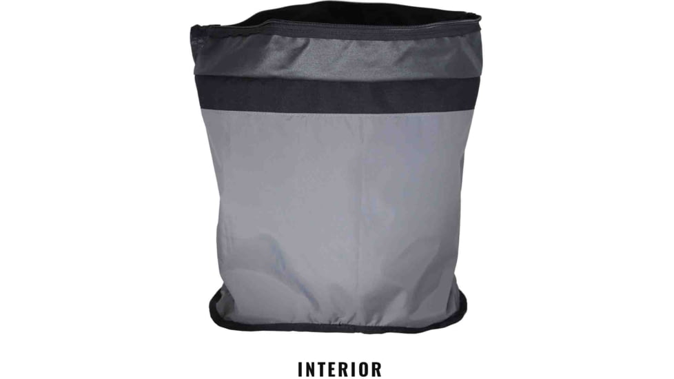 KITANICA Utilitote Bag w/ Zipper, Black, One Size, 115-0001
