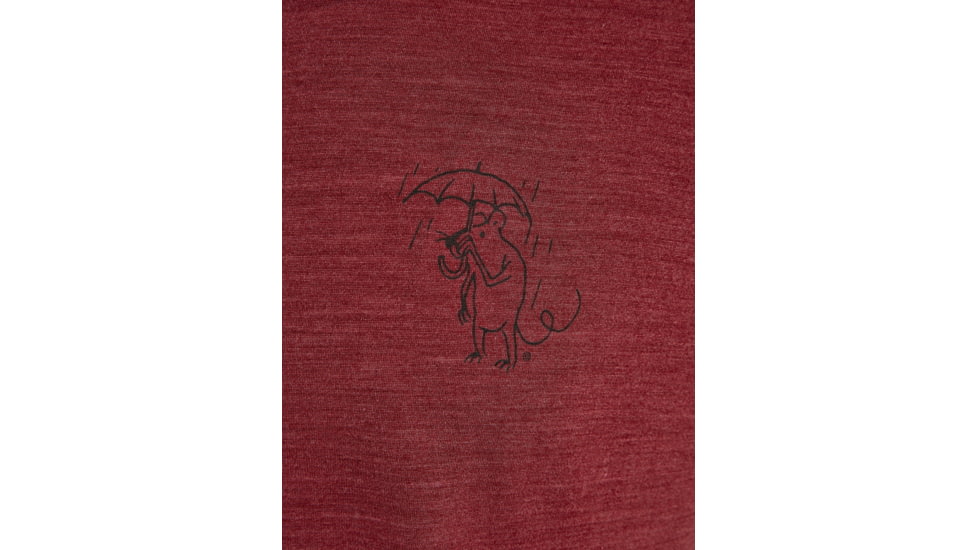 Klattermusen Eir Rain Short Sleeve Tee - Men's, Burnt Russet, Extra Large, 20623M82-230-XL