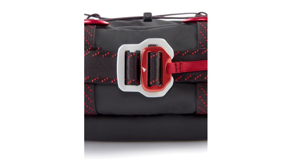 Klattermusen Eldner Lumbarpack, Unisex, Raven, 2Liters, 40393U91-961-2L