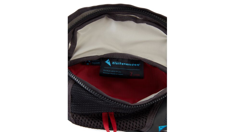 Klattermusen Eldner Lumbarpack, Unisex, Raven, 2Liters, 40393U91-961-2L