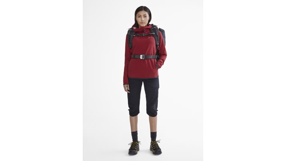 Klattermusen Falen Hoodie, Womens, Burnt Russet, Small, 20601W82-230-S