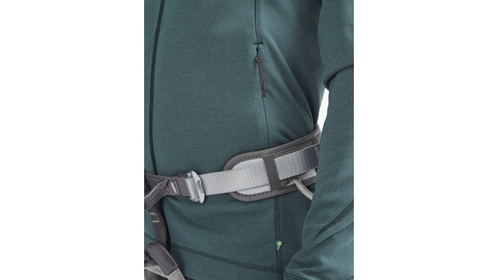 Klattermusen Njorun 2.0 Hoodie, Womens, Dark Deep Sea, Extra Small, 20625W91-635-XS