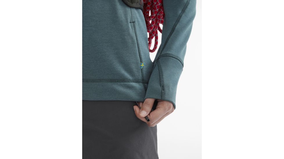 Klattermusen Njorun 2.0 Hoodie, Womens, Dark Deep Sea, Extra Small, 20625W91-635-XS