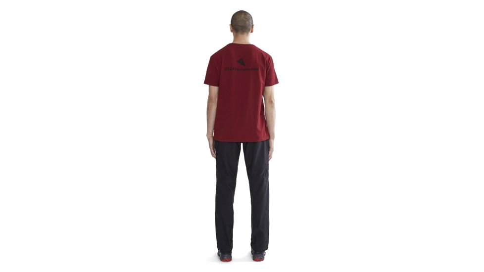 Klattermusen Runa Statement Short Sleeve Tee, Mens, Burnt Russet, Extra Large, 20626M91-230-XL