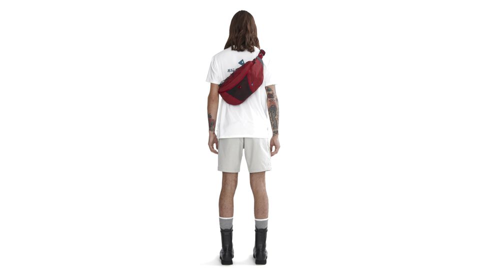 Klattermusen Runa Statement Short Sleeve Tee, Mens, Snow, Small, 20626M91-101-S