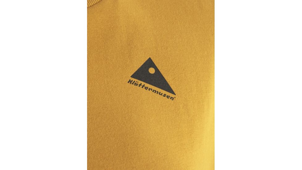 Klattermusen Runa Workshop Short Sleeve Tee, Mens, Honey, Extra Large, 20627M91-405-XL