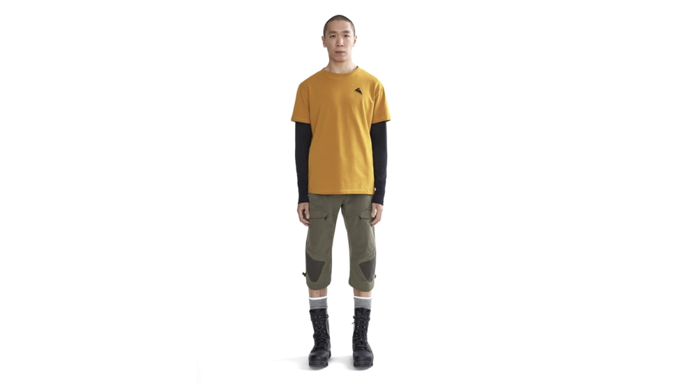 Klattermusen Runa Workshop Short Sleeve Tee, Mens, Honey, Extra Large, 20627M91-405-XL