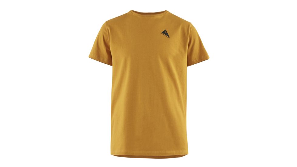 Klattermusen Runa Workshop Short Sleeve Tee, Mens, Honey, Extra Large, 20627M91-405-XL