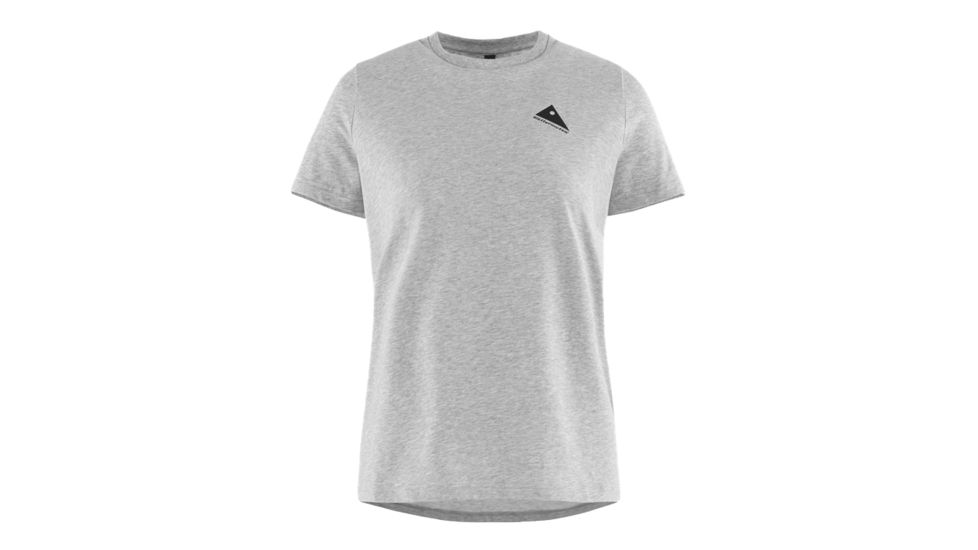 Klattermusen Runa Workshop Short Sleeve Tee, Womens, Grey Melange, Medium, 20627W91-905-M
