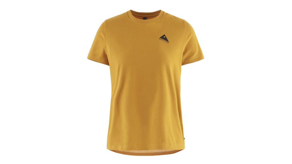 Klattermusen Runa Workshop Short Sleeve Tee, Womens, Honey, Large, 20627W91-405-L