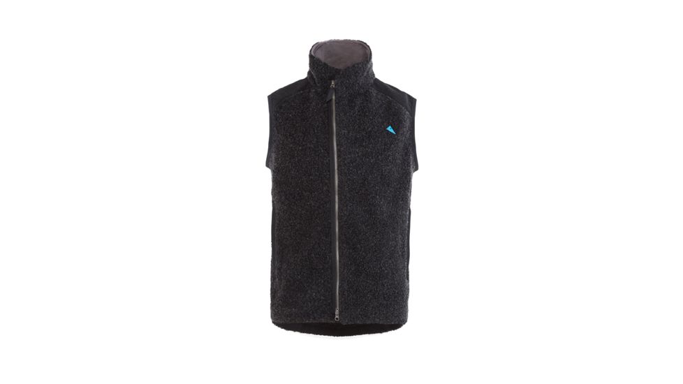 Klattermusen Skoll Durable Wool Vest - Mens, Charcoal, Large, 20622M81-980-L