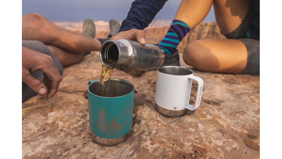 Klean Kanteen Camp Mug, Mountain- Porcelain Green, 12oz, 1009749