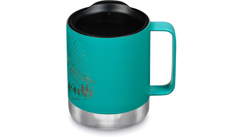 Klean Kanteen Camp Mug, Mountain- Porcelain Green, 12oz, 1009749