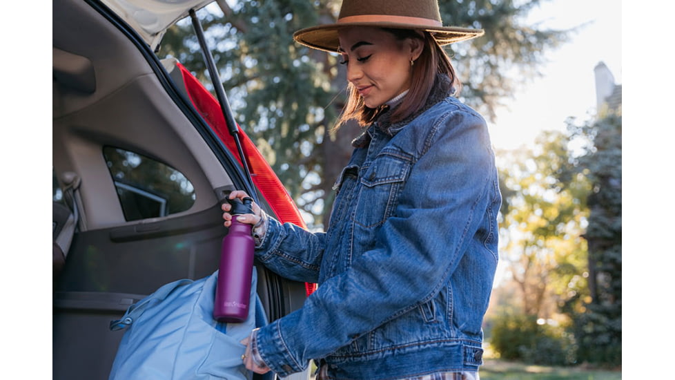 Klean Kanteen Classic Narrow 18oz w/Sport Cap, Heavenly Pink, 1010590