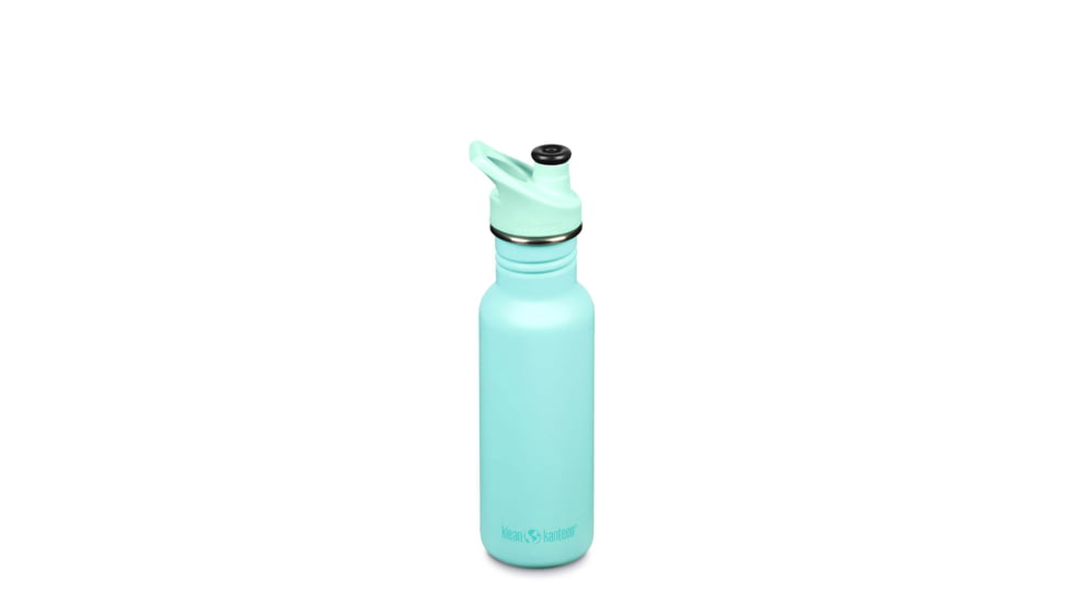 Klean Kanteen Classic Narrow 18oz w/Sport Cap, Pastel Turquoise, 1010589