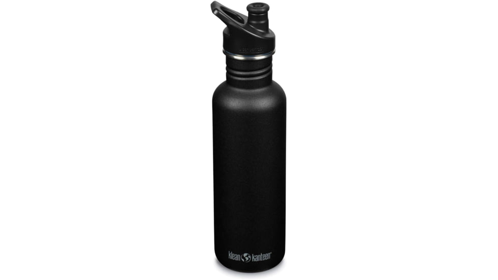 Klean Kanteen Classic w/ Sport Cap, 27oz, Black, 1008439