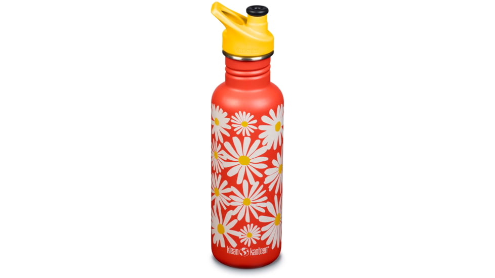 Klean Kanteen Classic w/ Sport Cap, 27oz, Daisy, 1010126