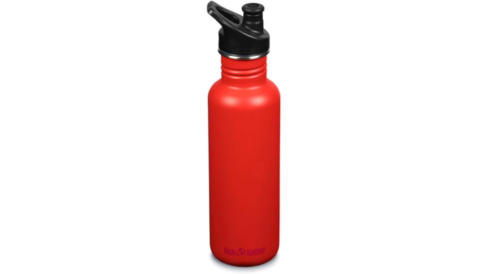 Klean Kanteen Classic w/ Sport Cap, 27oz, Tiger Lily, 1008442