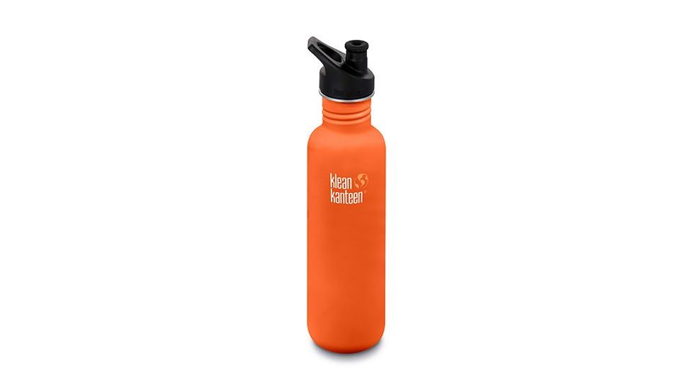 Klean Kanteen Classic W/ Sport Cap 3.0, 27oz, Sierra Sunset, Sierra Sunset, 18/8 Stainless Steel, Polyprop, KK-43335