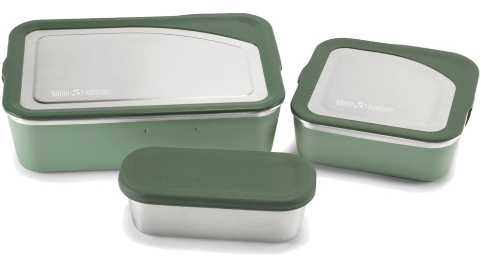 Klean Kanteen Family Set - Big Meal, Lunch, Snack, Sea Spray, 1010629