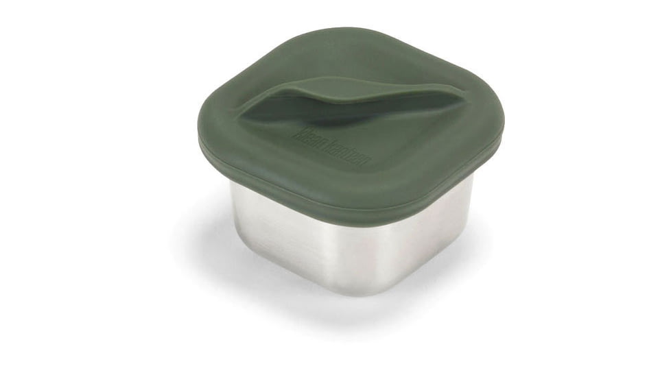 Klean Kanteen Half Snack Box, 2.8oz, Brushed Stainless, 1010618