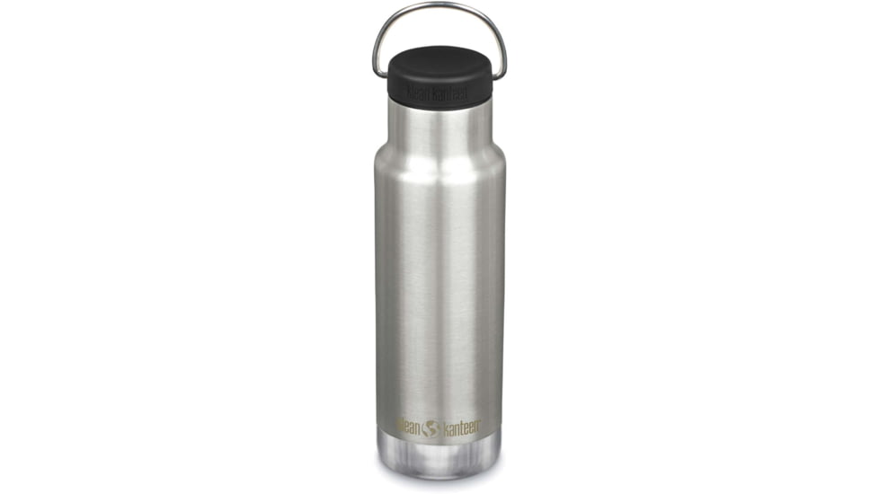 Klean Kanteen Insulated Classic, 12oz, Brushed Stainless, 1008449