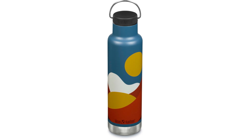 Klean Kanteen Insulated Classic, 20oz, Mountains, 1010132