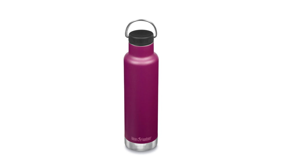 Klean Kanteen Insulated Classic 20oz w/Loop Cap, Purple Potion, 1010576