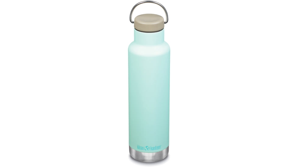 Klean Kanteen Insulated Classic w/Loop Cap, 20oz, Blue Tint, 20oz, 1008460