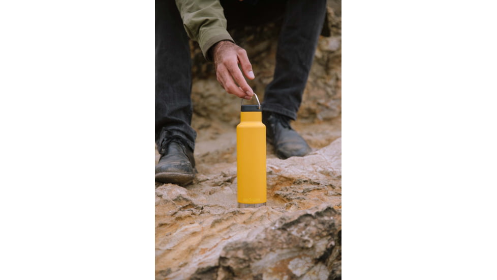 Klean Kanteen Insulated Classic w/Loop Cap, 20oz, Marigold, 1008458