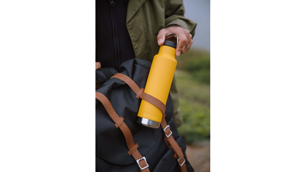 Klean Kanteen Insulated Classic w/Loop Cap, 20oz, Marigold, 1008458
