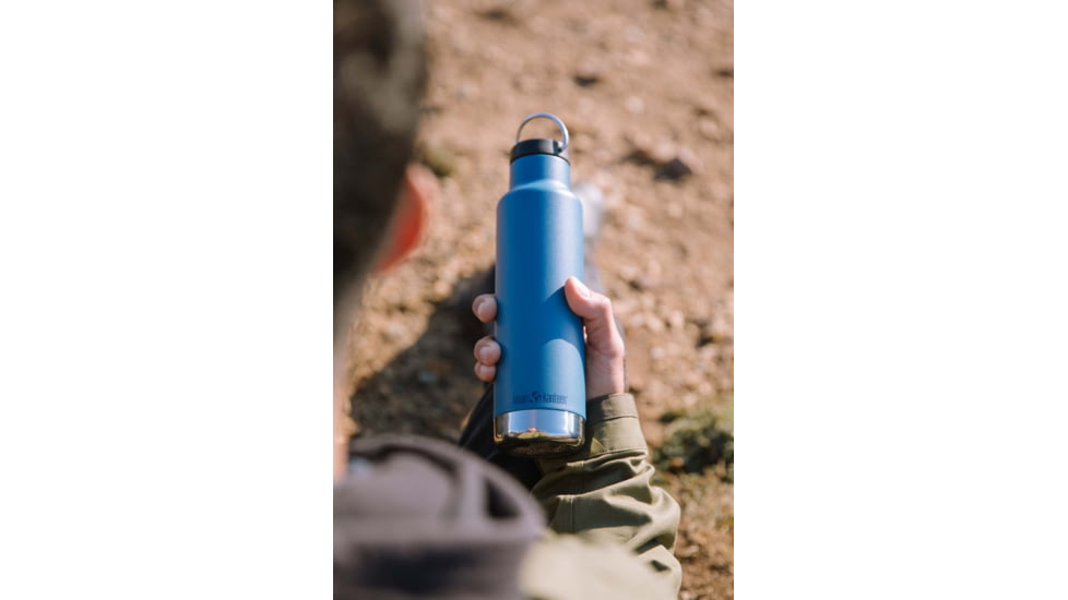 Klean Kanteen Insulated Classic w/Loop Cap, 20oz, Real Teal, 1008459