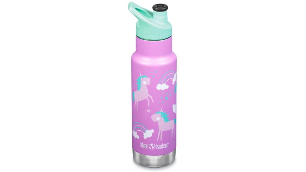 Klean Kanteen Insulated Kid Classic Narrow, 12oz, Unicorns, 1008785