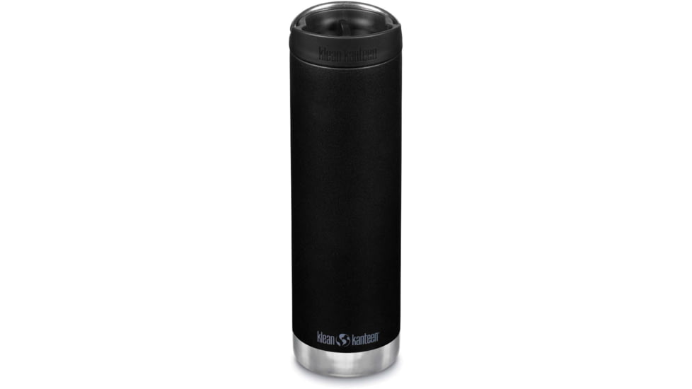 Klean Kanteen Insulated TKWide w/ Cafe Cap, 20oz, Black, 1008323