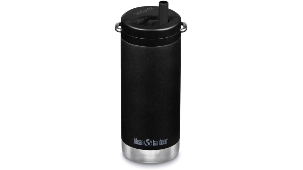 Klean Kanteen Insulated TKWide w/ Twist Cap, 12oz, Black, 1008308