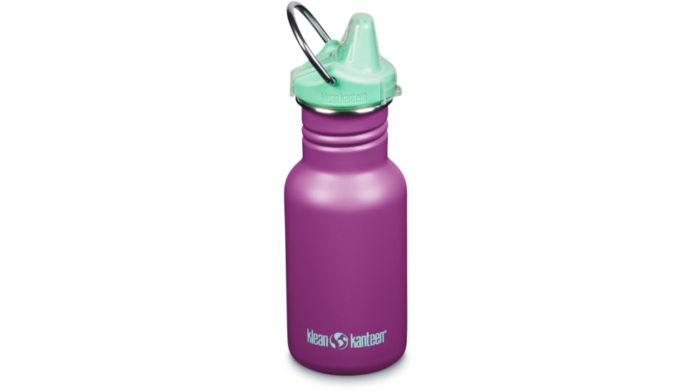 Klean Kanteen Kid Classic Sippy, 12oz, Sparkling Grape, 1010136