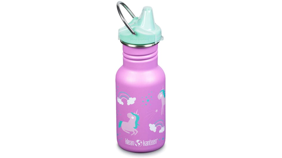 Klean Kanteen Kid Classic Sippy, 12oz, Unicorns, 1008856