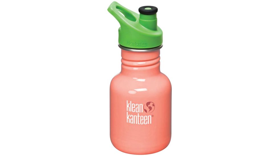 Klean Kanteen Kid Kanteen Sport 12 Oz Coral K12CPPS-LC