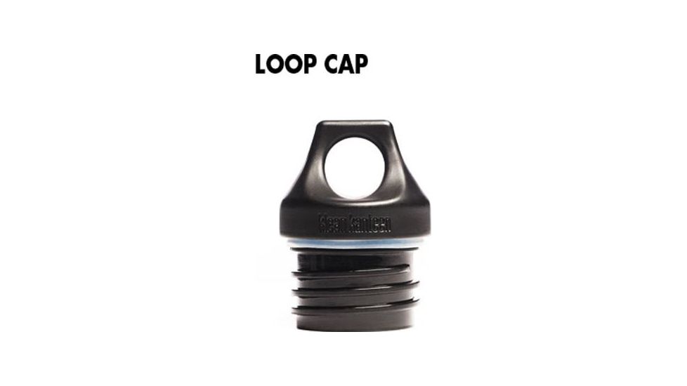 Klean Kanteen Loop Cap Black, Black 703976