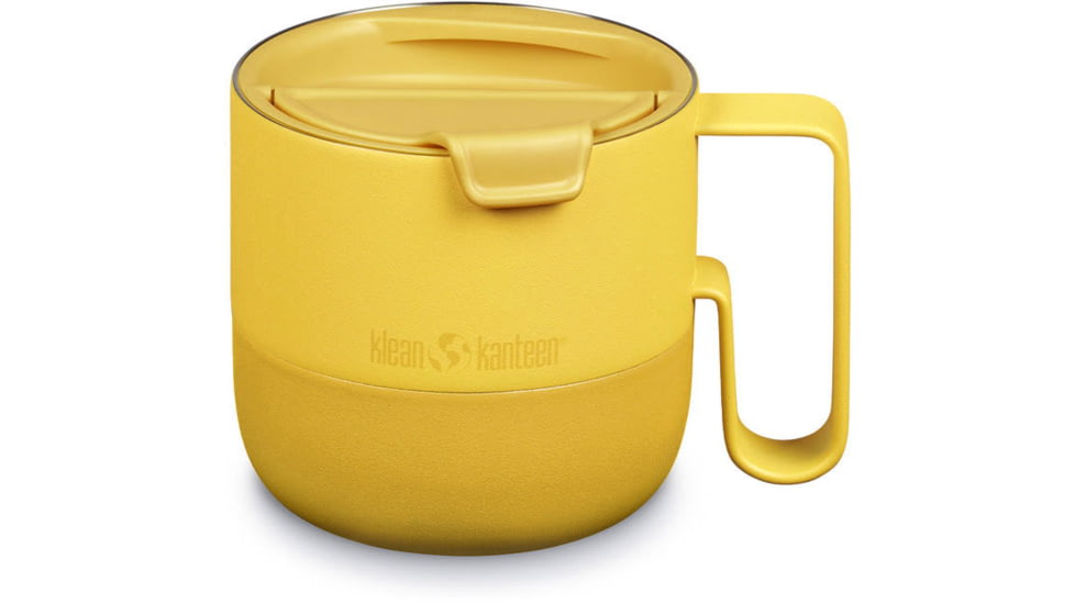 Klean Kanteen Rise 14oz Mug w/ Flip Lid, Old Gold, 1010200