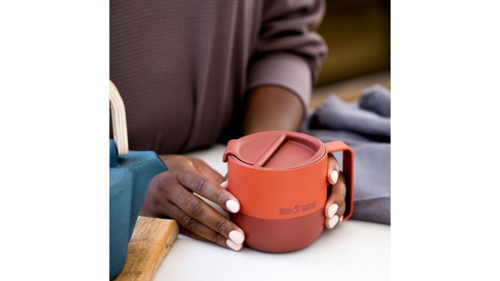 Klean Kanteen Rise Mug w/ Flip Lid, 14oz, Autumn Glaze, 1010198
