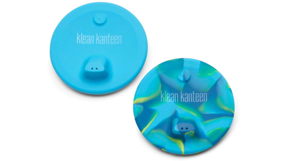 Klean Kanteen Sippy Lid For Kid Cup - 2 Pack, Blue Tie Dye, 1010250