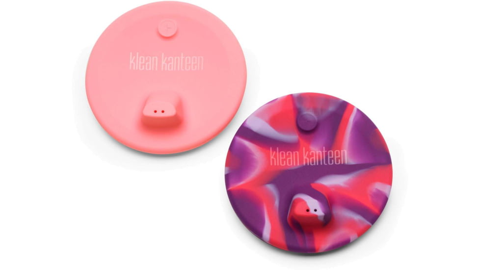 Klean Kanteen Sippy Lid For Kid Cup - 2 Pack, Pink Tie Dye, 1010251