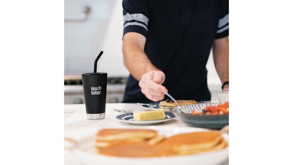 Klean Kanteen Straw, 8mm - 2 Pack, Black, 1009655