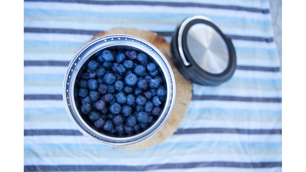 Klean Kanteen TKCanister w/Insulated Lid, 16oz, Brushed Stainless, 1005659